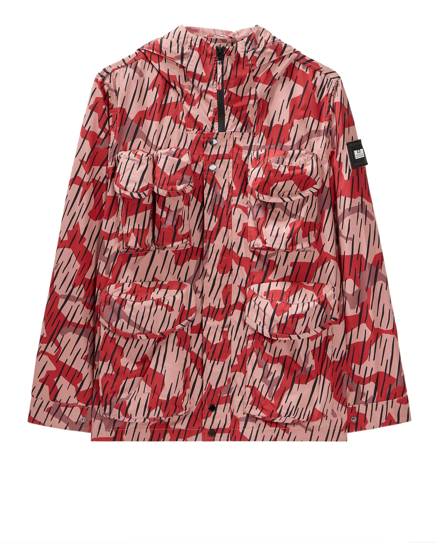 Weekend Offender Cotoca Field Jacket Blaze Red Rain Camo 1 Weekend Offender Cotoca Field Jacket Blaze Red Rain Camo