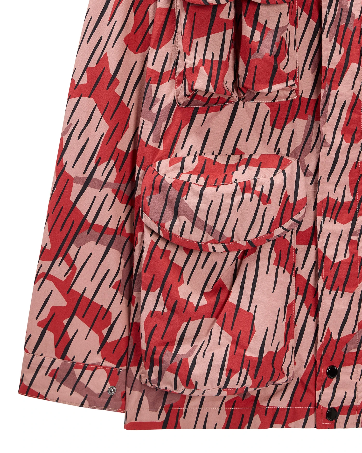 Weekend Offender Cotoca Field Jacket Blaze Red Rain Camo 5 Weekend Offender Cotoca Field Jacket Blaze Red Rain Camo - Image 5