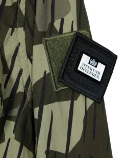 Weekend Offender Cotoca Field Jacket Castle Green Rain Camo -Clothing Shop JKSS2407 COTOCA CAMO CASTLE GREEN RAIN CAMO 2726