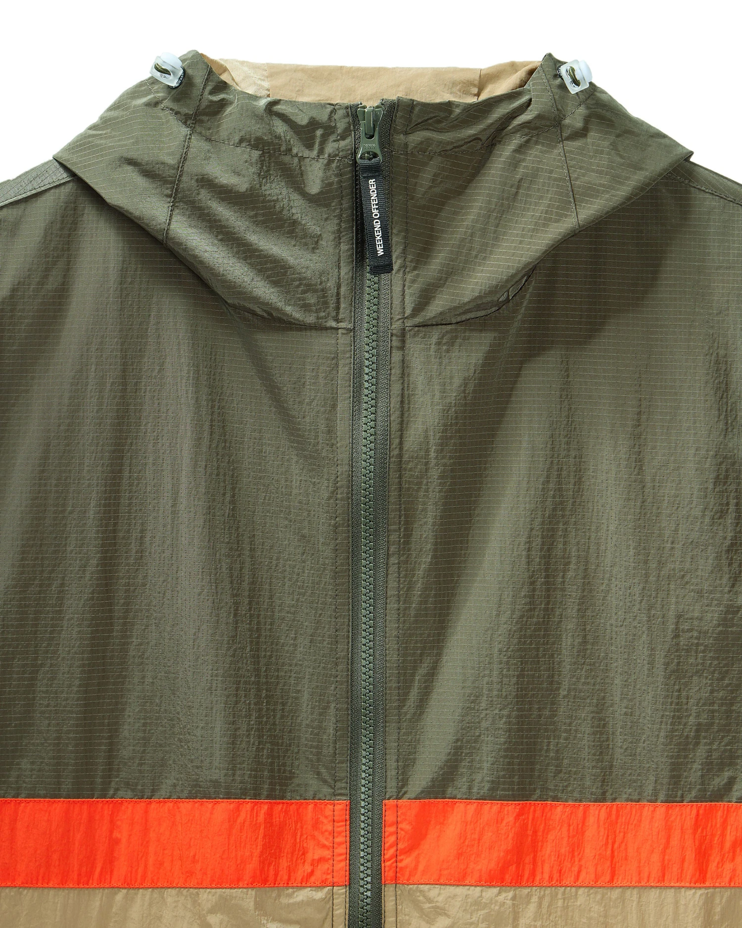 Weekend Offender Parissa Windbreaker Jacket Castle Green 5 Weekend Offender Parissa Windbreaker Jacket Castle Green - Image 5
