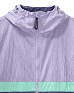 Weekend Offender Parissa Windbreaker Jacket Periwinkle/Bright Navy -Clothing Shop JKSS2412 PARISSA PERIWINKLE 9118