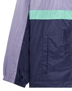 Weekend Offender Parissa Windbreaker Jacket Periwinkle/Bright Navy -Clothing Shop JKSS2412 PARISSA PERIWINKLE 9119