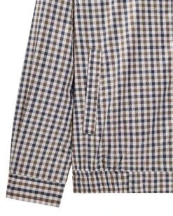 Weekend Offender Kamares Harrington Jacket Mid House Check -Clothing Shop JKSS2413 KAMARES MID CHECK 9216