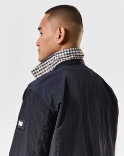 Weekend Offender Kamares Harrington Jacket Navy -Clothing Shop JKSS2413 KAMARES NAVY 4417 MODEL