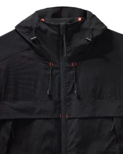 Weekend Offender Talamanca Windbreaker Jacket Black -Clothing Shop JKSS2415 TALAMANCA BLACK 9266