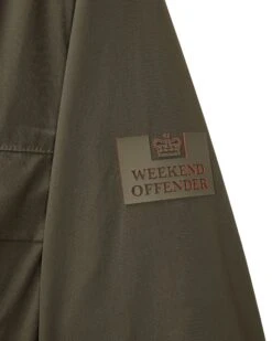 Weekend Offender Talamanca Windbreaker Jacket Castle Green -Clothing Shop JKSS2415 TALAMANCA CASTLE GREEN 3294