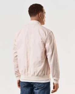 Weekend Offender Mulini Bomber Jacket Alabaster 11 Weekend Offender Mulini Bomber Jacket Alabaster -Clothing Shop JKSS2419 MULINI ALABASTER 4668 MODEL