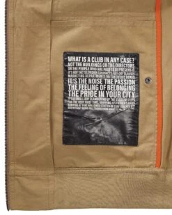 Weekend Offender Mulini Bomber Jacket Cognac Brown -Clothing Shop JKSS2419 MULINI COGNAC 9628