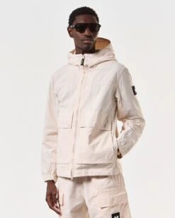 Weekend Offender Marino Jacket Alabaster -Clothing Shop JKSS2420 MARINO ALABASTER 6586