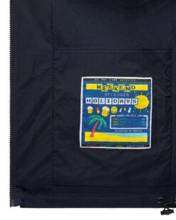 Weekend Offender Valencia Mesh Face Shield Jacket Navy -Clothing Shop JKSS2422 VALENCIA NAVY 9533