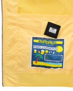 Weekend Offender Hulopoe Bomber Jacket Butter Yellow -Clothing Shop JKSS2423 HULOPOE BUTTER 9521