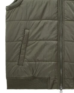 Weekend Offender Saharun Quilted Gilet Castle Green -Clothing Shop JKSS2424 SAHARUN CASTLE GREEN 9284