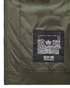 Weekend Offender Saharun Quilted Gilet Castle Green -Clothing Shop JKSS2424 SAHARUN CASTLE GREEN 9286