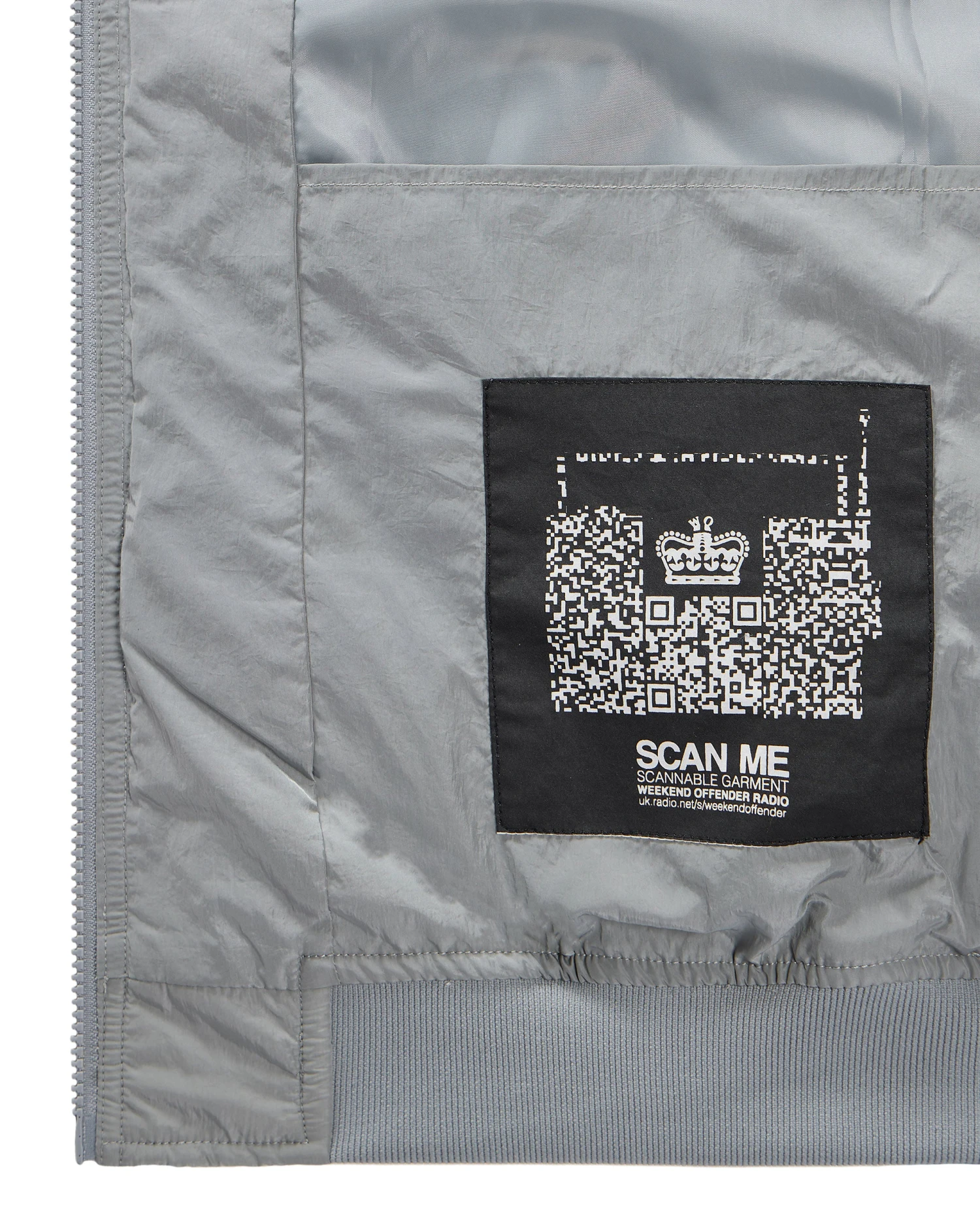 Weekend Offender Saharun Quilted Gilet Smokey Grey 7 Weekend Offender Saharun Quilted Gilet Smokey Grey - Image 7