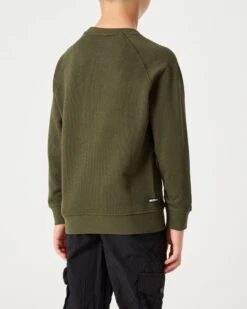 Weekend Offender Kids Penitentiary Classic Sweatshirt Dark Green 9 Weekend Offender Kids Penitentiary Classic Sweatshirt Dark Green -Clothing Shop KIDS SWAW22 02 PENITENTIARY DARK GREEN MODEL 1796