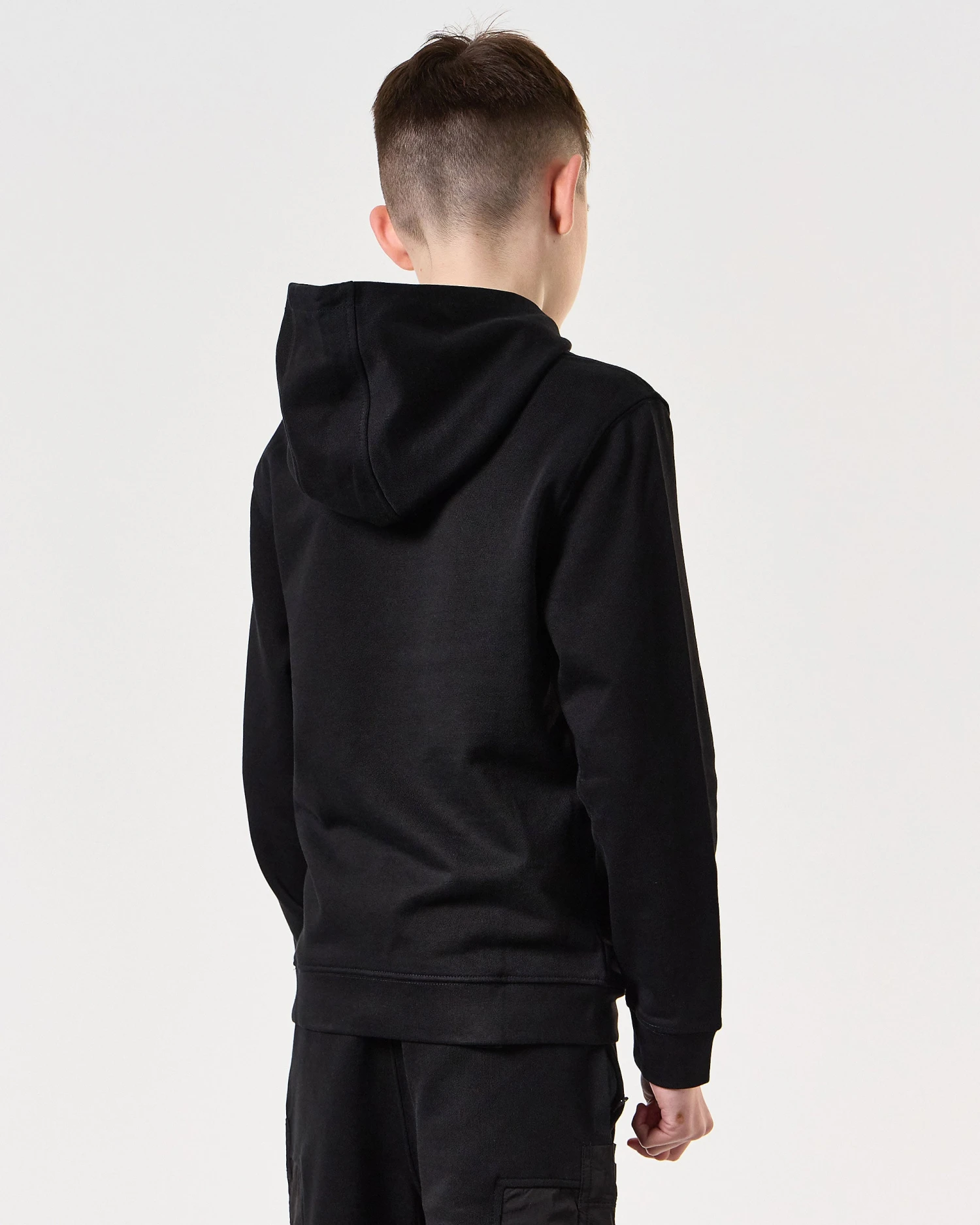 Weekend Offender Kids Ribbe Hoodie Black 4 Weekend Offender Kids Ribbe Hoodie Black - Image 4