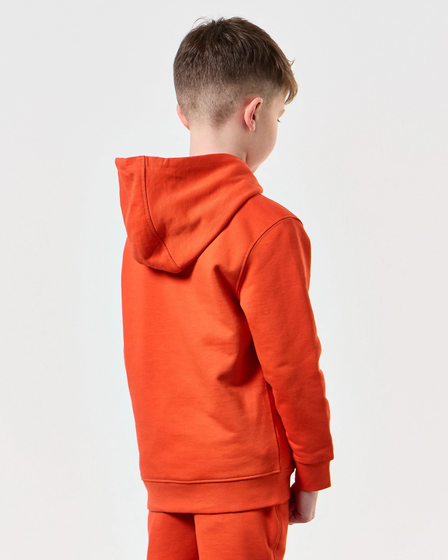 Weekend Offender Kids Ribbe Hoodie Pure Orange 4 Weekend Offender Kids Ribbe Hoodie Pure Orange - Image 4
