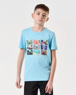 Weekend Offender Kids Hanover Graphic T-Shirt Saltwater -Clothing Shop KIDSPTSS2422 HANOVER SALTWATER 7810