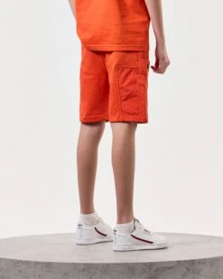 Weekend Offender Kids Azeez Parachute Pocket Shorts Pure Orange -Clothing Shop KIDSSTSS2420 AZEEZ PURE ORANGE 7751