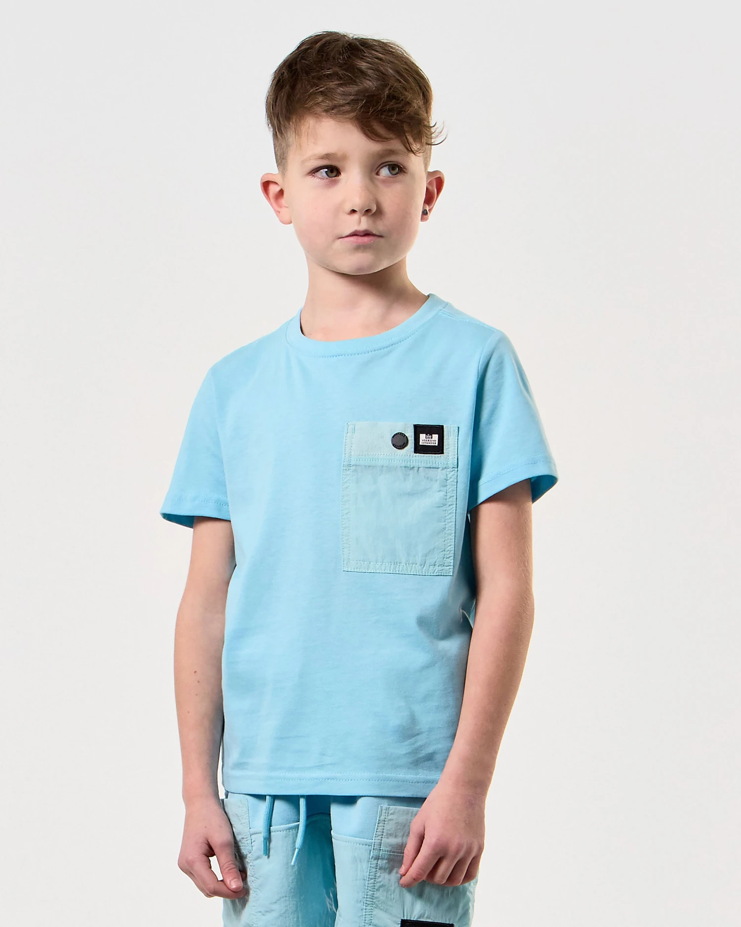 Weekend Offender Kids Tabiti Parachute T-Shirt Saltwater 3 Weekend Offender Kids Tabiti Parachute T-Shirt Saltwater - Image 3