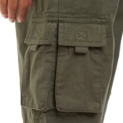 Weekend Offender Kids Mascia Cargo Shorts Dark Green -Clothing Shop KIDS STSS22 02 MASCIA DARK GREEN DETAIL 3