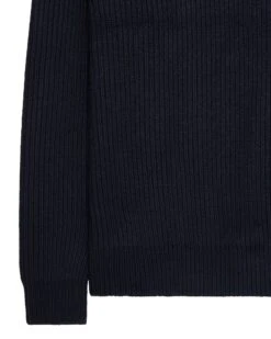 Weekend Offender Couto Knitted Sweater Navy -Clothing Shop KWAW2307 COUTO NAVY 4544
