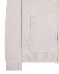 Weekend Offender Dexter Knitted Zip Sweater Strato Grey -Clothing Shop KWAW2309 DEXTER STRATGRY 5727