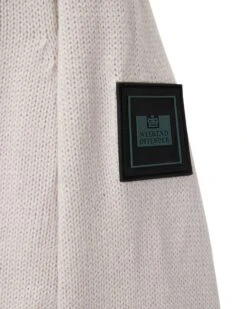 Weekend Offender Dexter Knitted Zip Sweater Strato Grey -Clothing Shop KWAW2309 DEXTER STRATGRY 5728