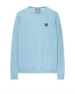 Weekend Offender Solace Knitted Sweater Winter Sky Blue