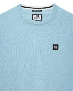 Weekend Offender Solace Knitted Sweater Winter Sky Blue -Clothing Shop KWAW2310 SOLACE WINTER SKY5254