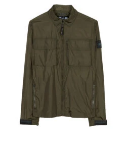 Weekend Offender Shoemaker Avenue Over-Shirt Dark Green