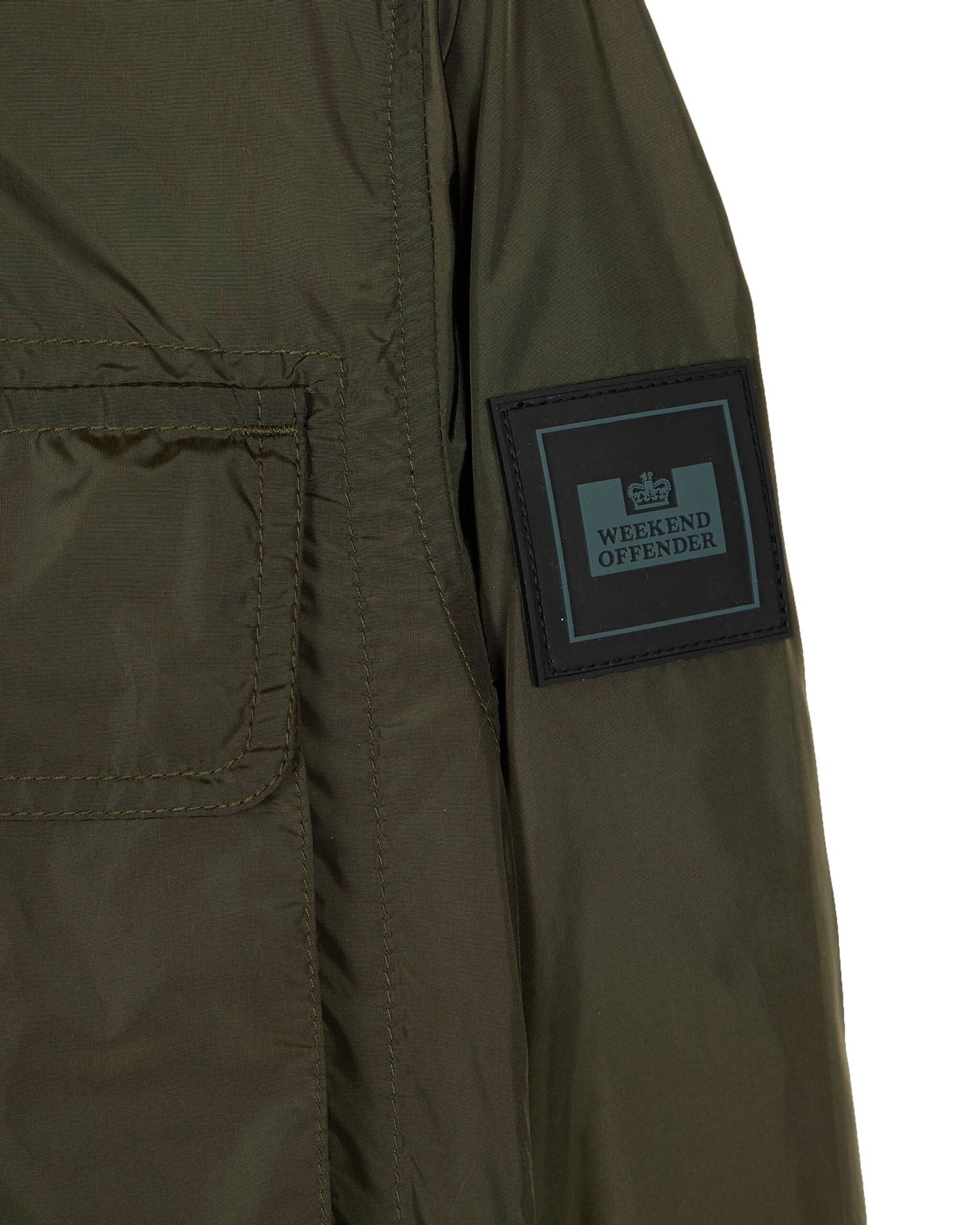 Weekend Offender Shoemaker Avenue Over-Shirt Dark Green 7 Weekend Offender Shoemaker Avenue Over-Shirt Dark Green - Image 7