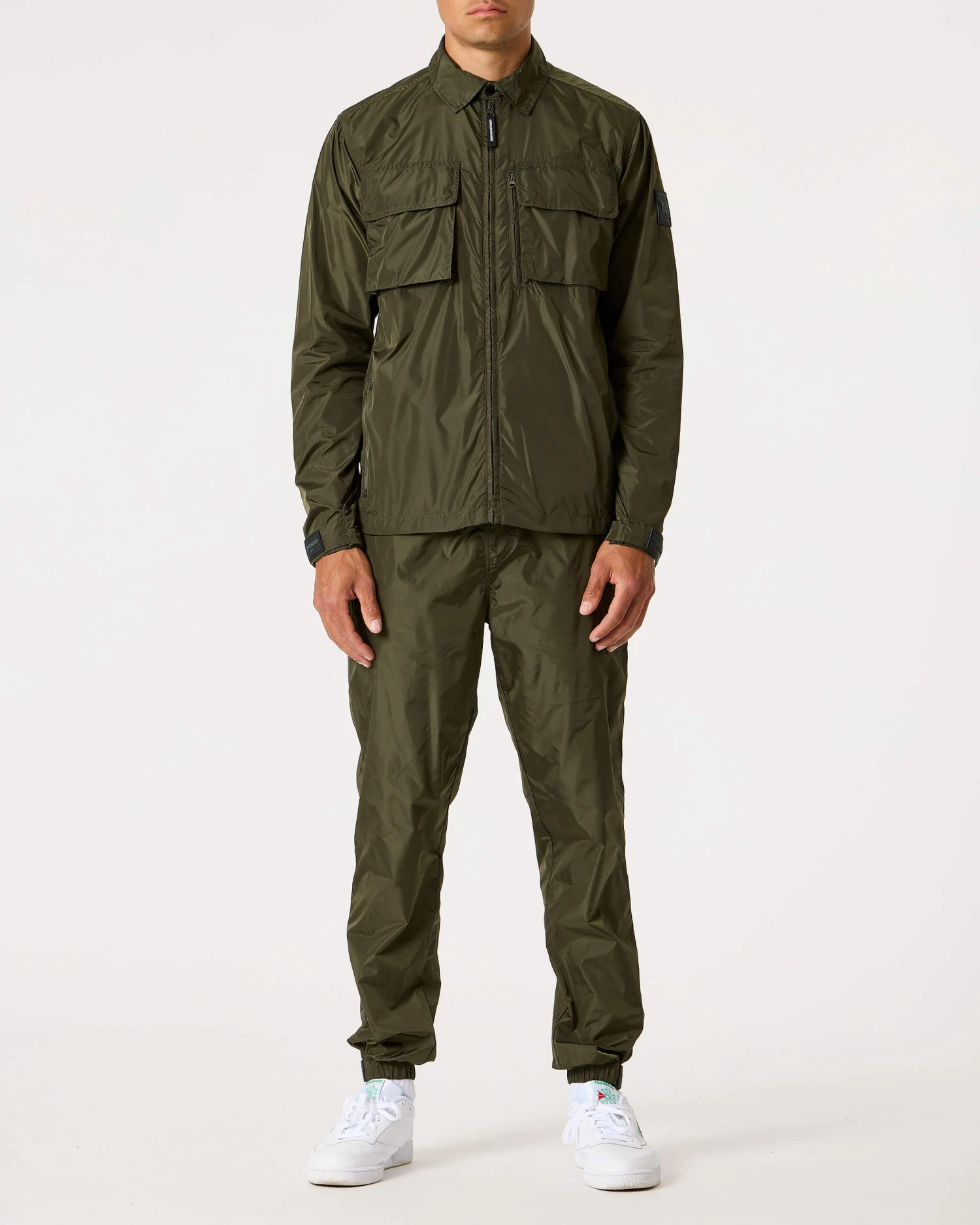 Weekend Offender Shoemaker Avenue Over-Shirt Dark Green 2 Weekend Offender Shoemaker Avenue Over-Shirt Dark Green - Image 2