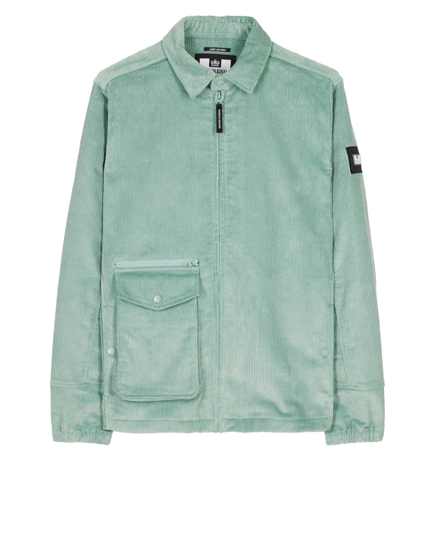 Weekend Offender Vinnie Cord Over-Shirt Mint Tea Green 1 Weekend Offender Vinnie Cord Over-Shirt Mint Tea Green