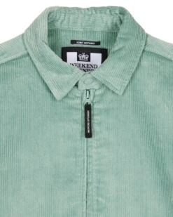 Weekend Offender Vinnie Cord Over-Shirt Mint Tea Green 11 Weekend Offender Vinnie Cord Over-Shirt Mint Tea Green -Clothing Shop OSAW23 11 VINNIE CORD MINT TEA 2647