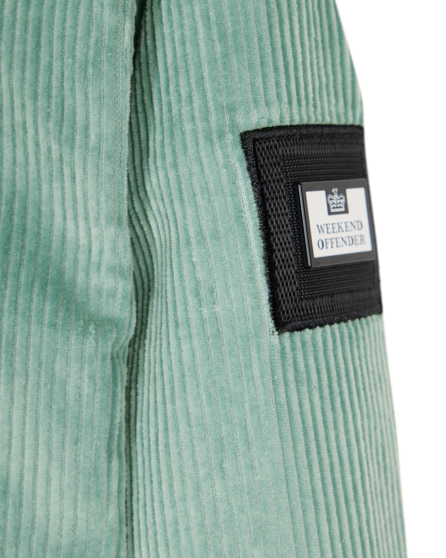 Weekend Offender Vinnie Cord Over-Shirt Mint Tea Green 6 Weekend Offender Vinnie Cord Over-Shirt Mint Tea Green - Image 6