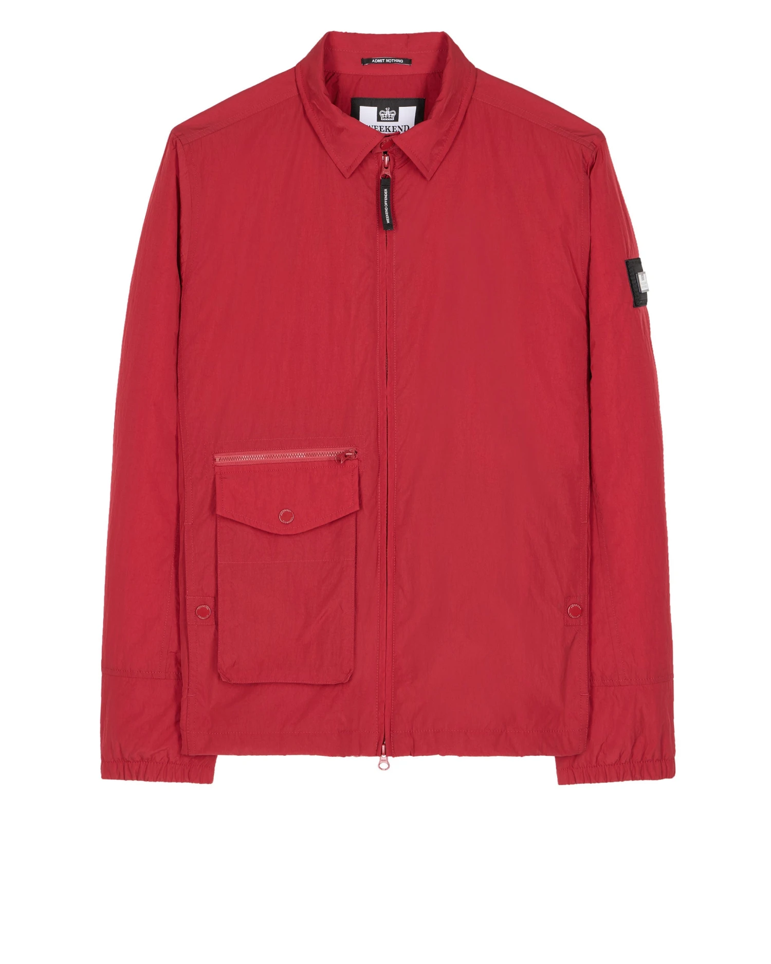 Weekend Offender Vinnie Thermo Over-Shirt Scarlet Red 1 Weekend Offender Vinnie Thermo Over-Shirt Scarlet Red