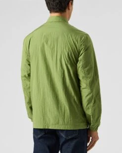 Weekend Offender Porter Pocket Over-Shirt Kiwi Green -Clothing Shop OSAW2302 PORTER KIWI 1868 MODEL