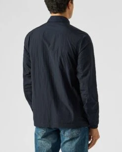 Weekend Offender Porter Pocket Over-Shirt Navy -Clothing Shop OSAW2302 PORTER NAVY 1892 MODEL