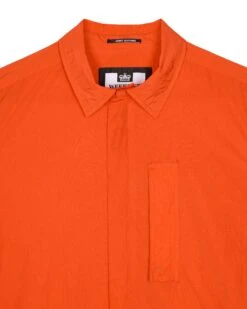 Weekend Offender Porter Pocket Over-Shirt Orange Peel -Clothing Shop OSAW2302 PORTER ORANGE PEEL 7347