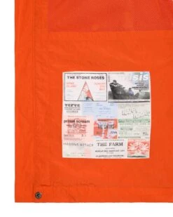 Weekend Offender Porter Pocket Over-Shirt Orange Peel -Clothing Shop OSAW2302 PORTER ORANGE PEEL 7353