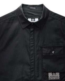 Weekend Offender Latmun Mesh Pocket Over-Shirt Black 13 Weekend Offender Latmun Mesh Pocket Over-Shirt Black -Clothing Shop OSAW2310 LATMUN BLACK 4258