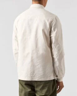 Weekend Offender Latmun Mesh Pocket Over-Shirt Winter White 12 Weekend Offender Latmun Mesh Pocket Over-Shirt Winter White -Clothing Shop OSAW2310 LATMUN WINTER WHITE 0711 MODEL