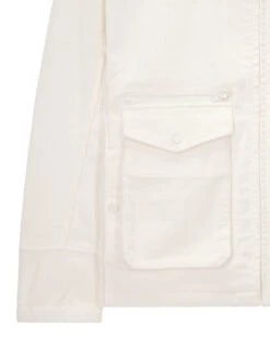Weekend Offender Vinnie Cord Over-Shirt Winter White -Clothing Shop OSAW2311 VINNIE CORD WINTER WHITE5228