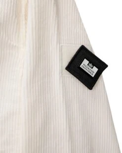 Weekend Offender Vinnie Cord Over-Shirt Winter White -Clothing Shop OSAW2311 VINNIE CORD WINTER WHITE5229
