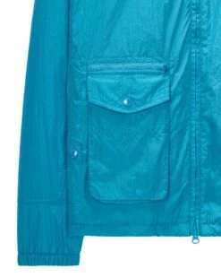 Weekend Offender Vinnie Thermo Over-Shirt Azure Blue -Clothing Shop OSAW2315 VINNIE THERMO AZURE 4488