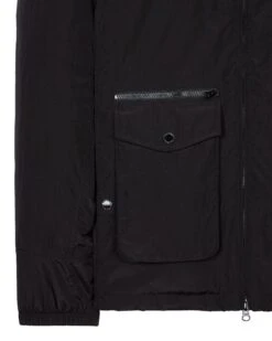 Weekend Offender Vinnie Thermo Over-Shirt Black -Clothing Shop OSAW2315 VINNIE THERMO BLACK 6514