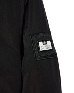 Weekend Offender Vinnie Thermo Over-Shirt Black -Clothing Shop OSAW2315 VINNIE THERMO BLACK 6515