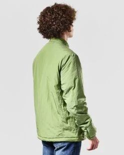 Weekend Offender Vinnie Thermo Over-Shirt Kiwi Green -Clothing Shop OSAW2315 VINNIE THERMO KIWI 1277 MODEL