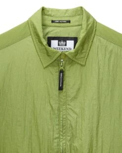 Weekend Offender Vinnie Thermo Over-Shirt Kiwi Green -Clothing Shop OSAW2315 VINNIE THERMO KIWI 4468